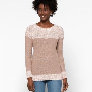 Anthropologie Fate Size M Clairina Georgi Textured Pull Over Sweater